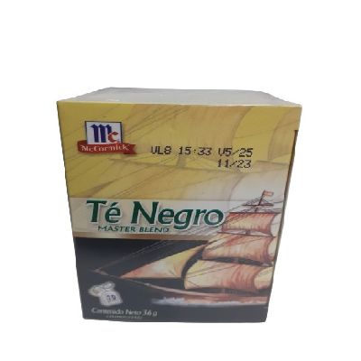 TE MCCORMICK  NEGRO  1 x 20 sobre